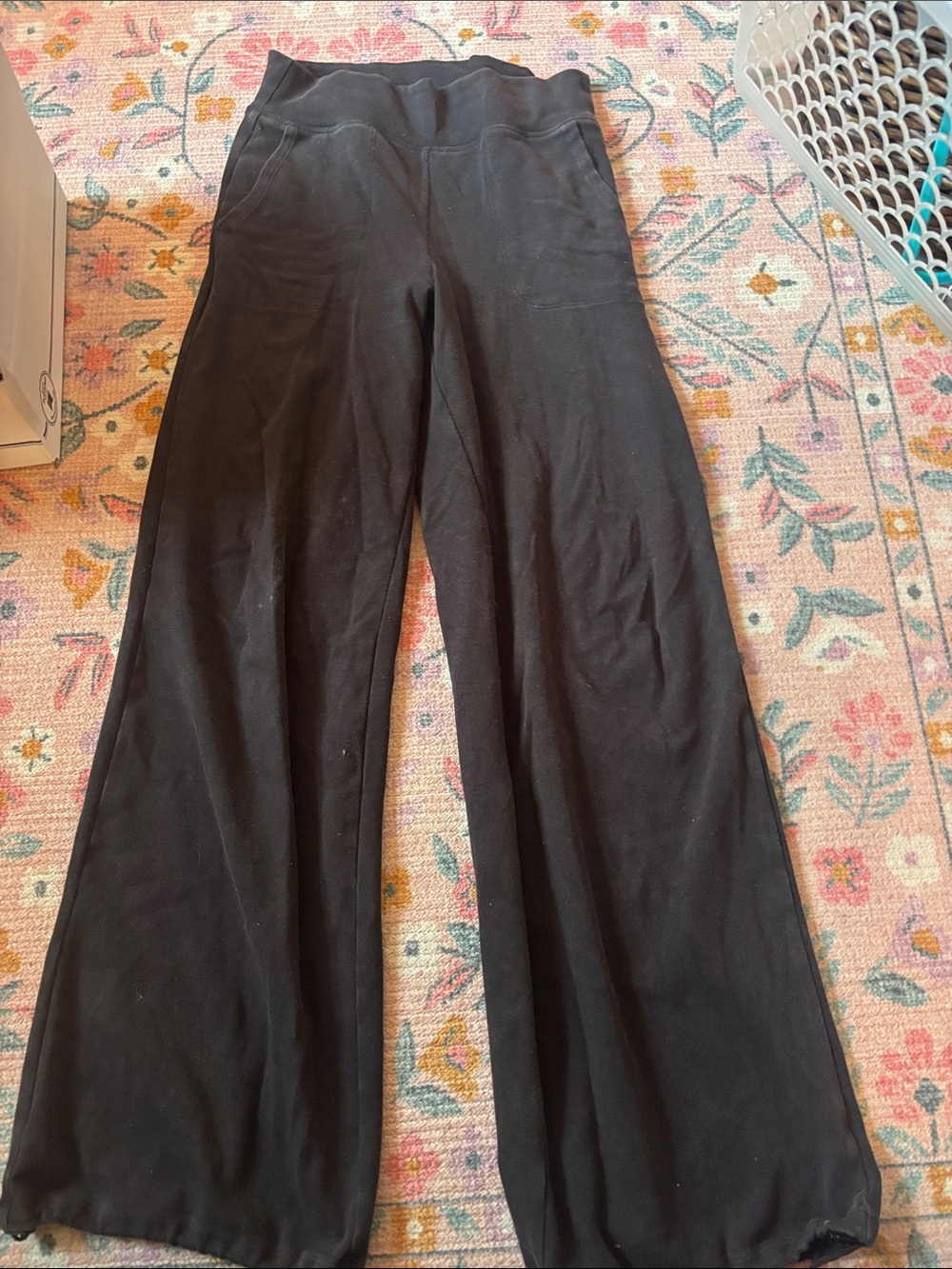 CALIA by Carrie Underwood Black BootCut Lounge Pants with adjusting ankle